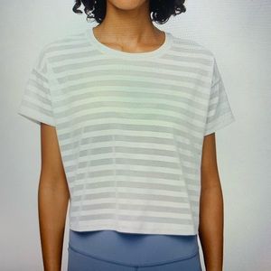 Lululemon Cates Tee Mesh top